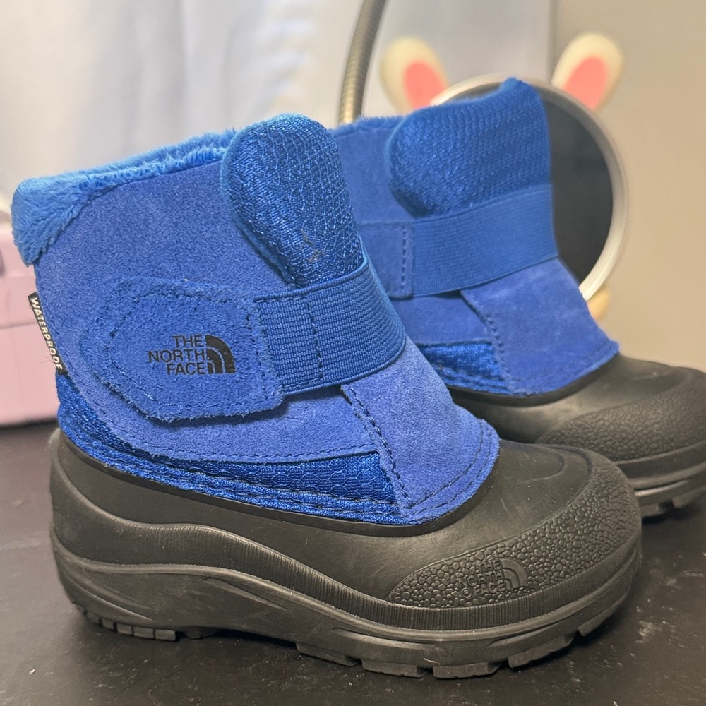 The North Face Kids Royal Blue Snow Boots